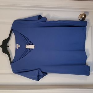 NWT Avenue Crisscross V-Neck Top